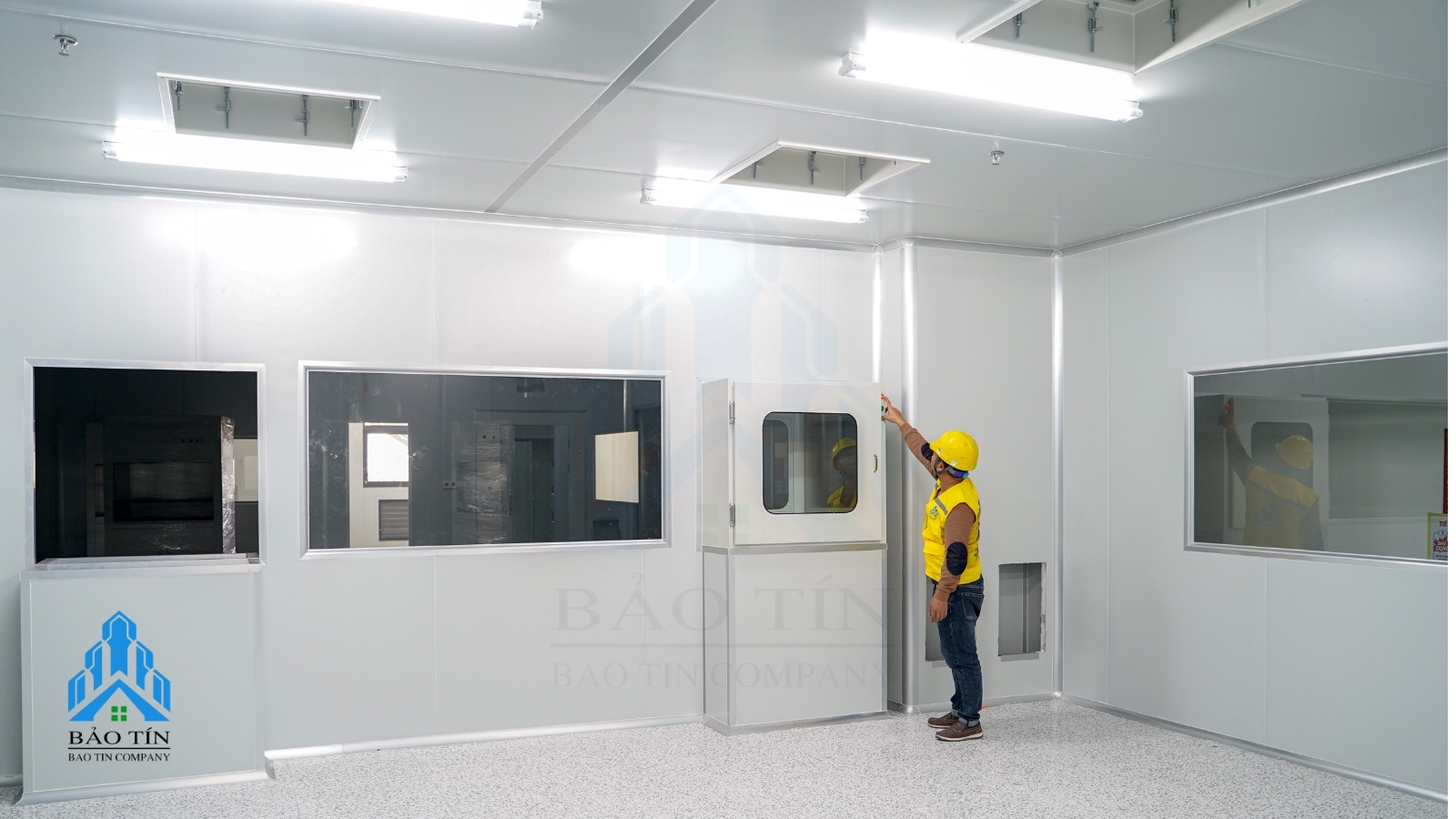 Thi công hệ thống HVAC trong phòng sạch nhà máy FDI