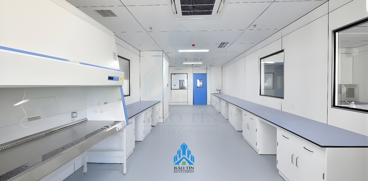 Quy trình thiết kế và thi công phòng sạch điện tử đạt chuẩn 2025