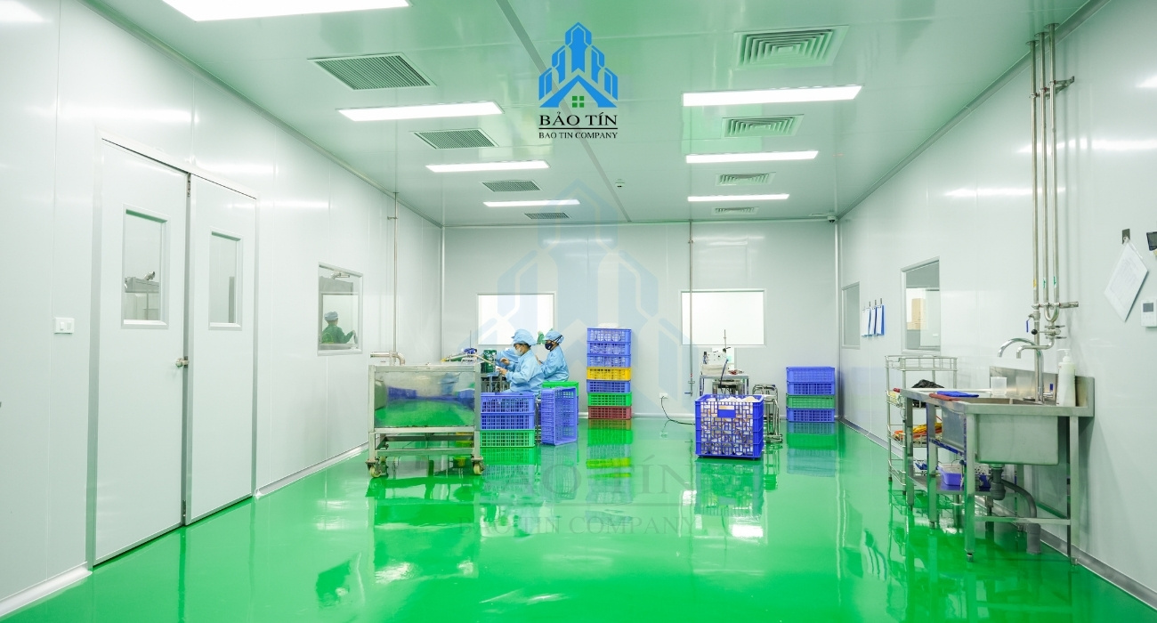 chi phí thi công phòng sạch