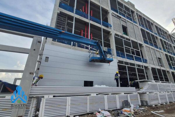 Vách panel ngoài trời