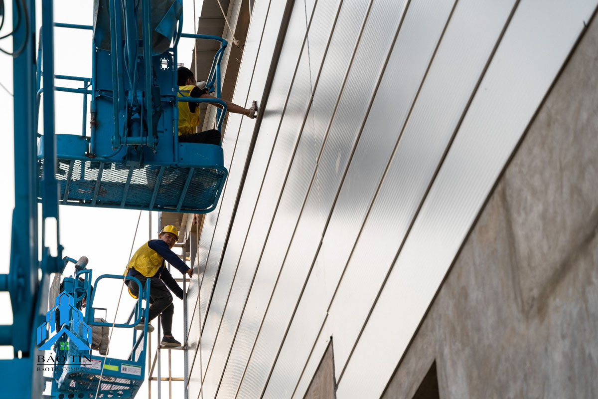 Vách panel ngoài trời chống nước