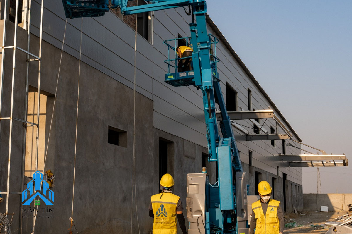 vách panel ngoài trời