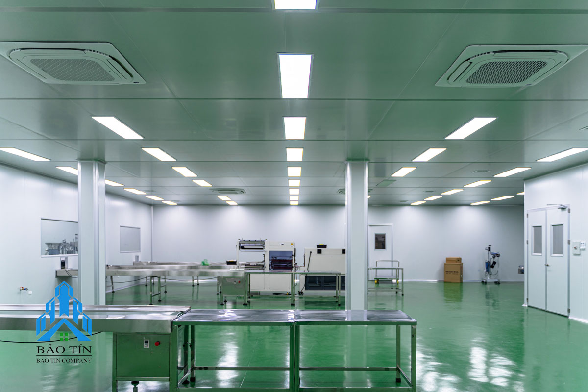 Thi công phòng sạch mỹ phẩm tại Hải Dương