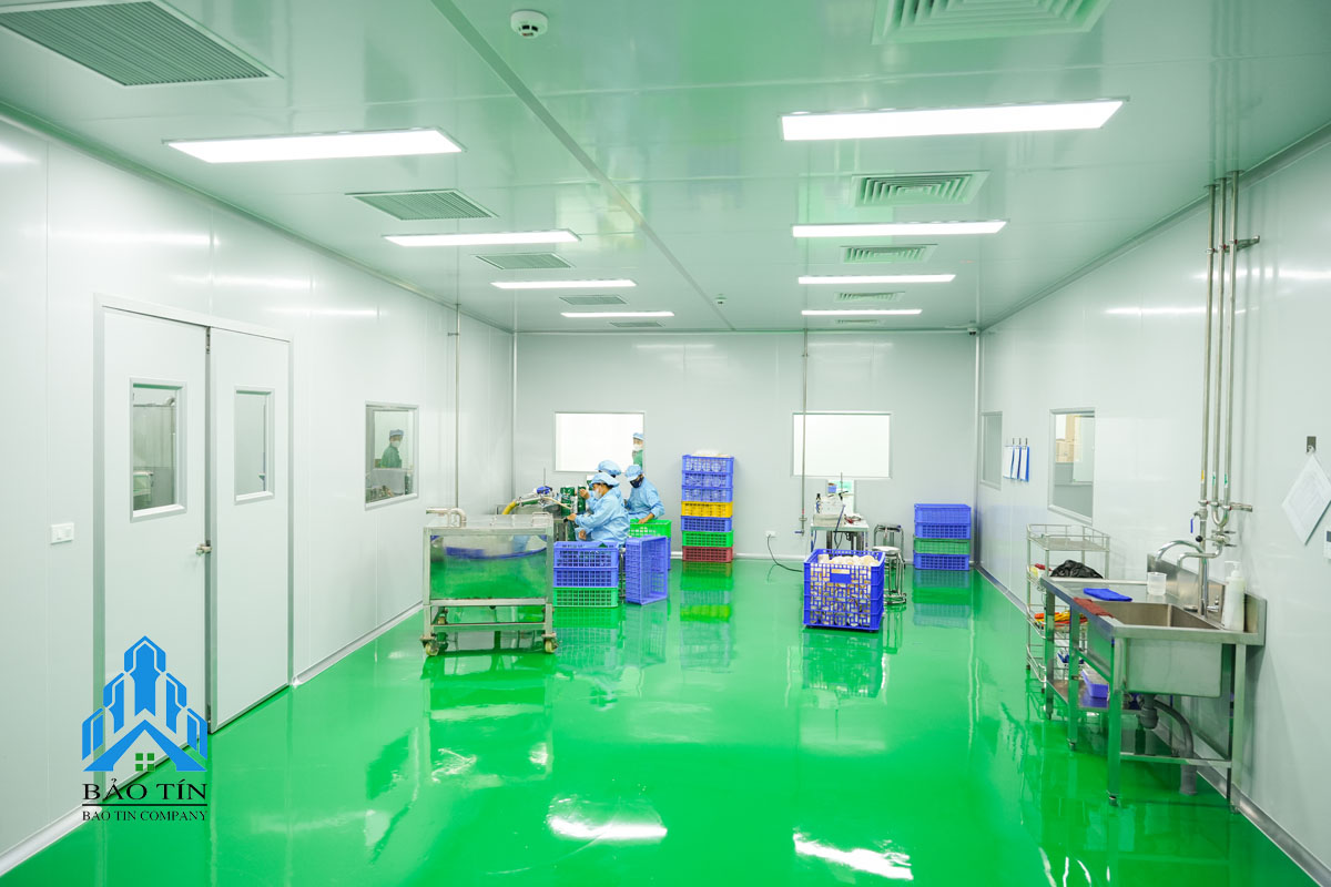 Dự án phòng sạch mỹ phẩm CGMP Quốc Oai