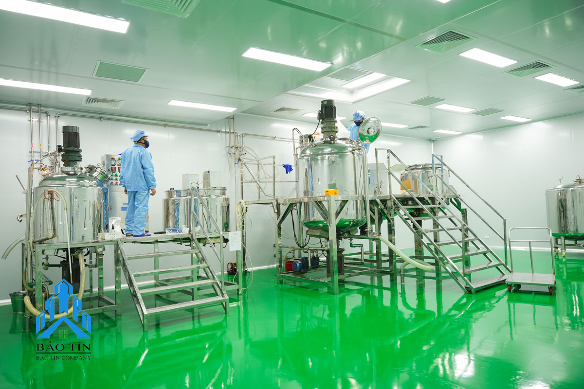 Dự án phòng sạch mỹ phẩm CGMP Quốc Oai