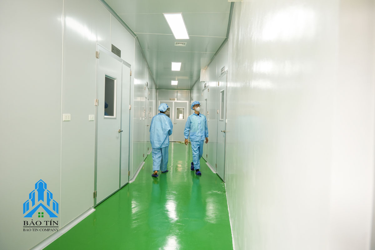 Dự án phòng sạch mỹ phẩm CGMP Quốc Oai