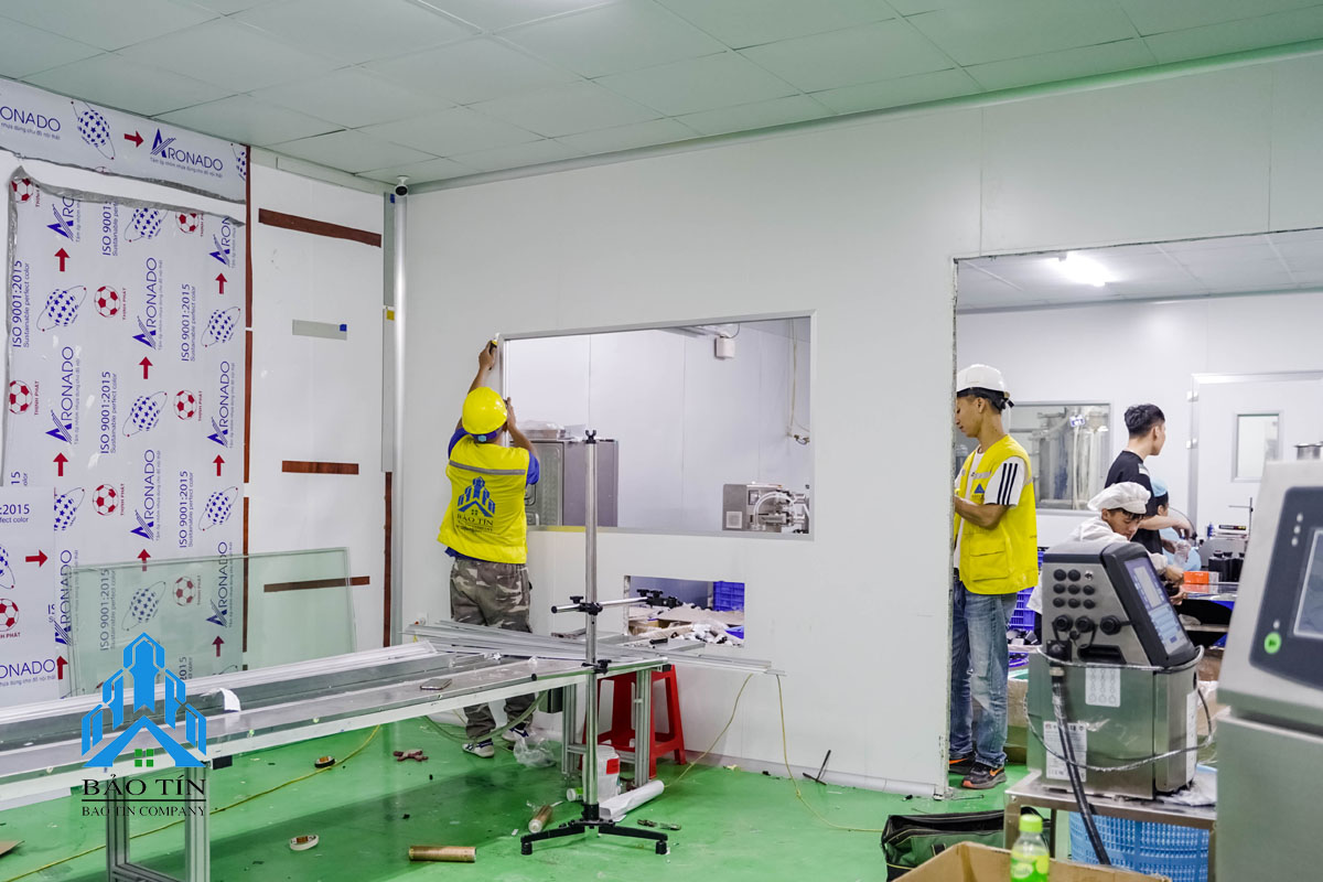 Dự án thi công phòng sạch Công thường tín hà nội