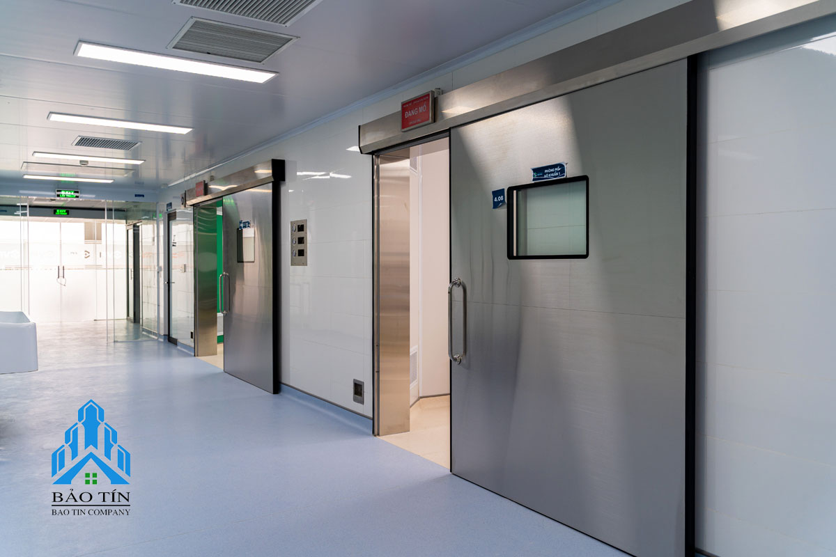 Thi công phòng sạch Bệnh Viện Đa Khoa Vĩnh Phúc