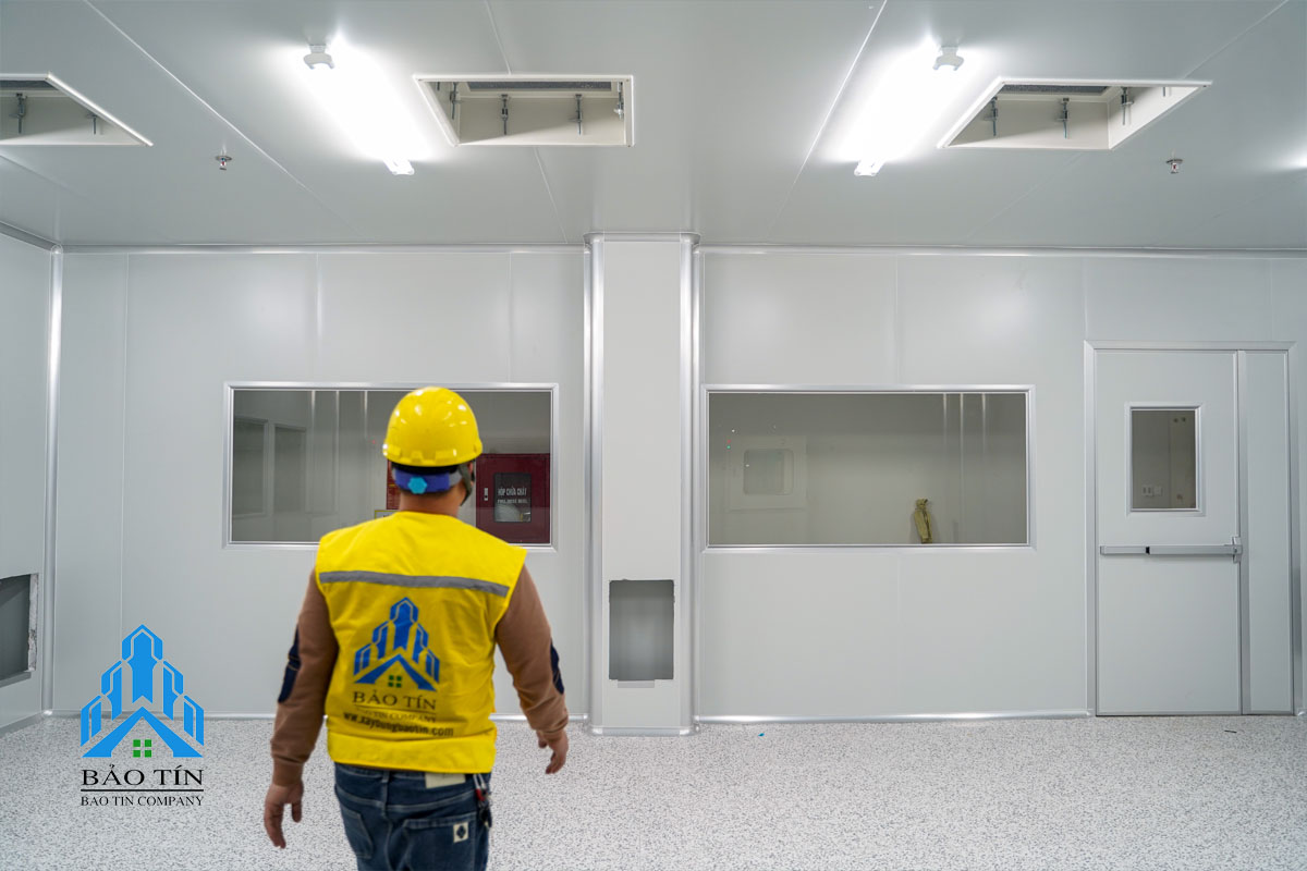Thi công phòng sạch Euro Clean Room tại Bắc Giang