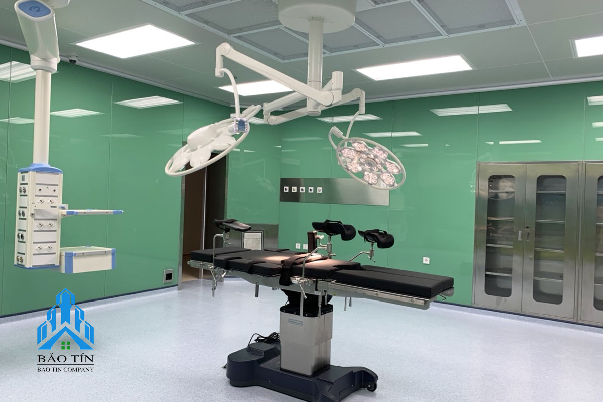 Thi công phòng sạch bệnh viện Xây Dựng